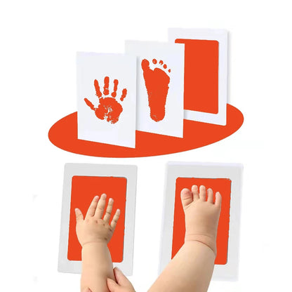 Set Hand- en Voetafdrukken voor Pasgeboren Baby's
