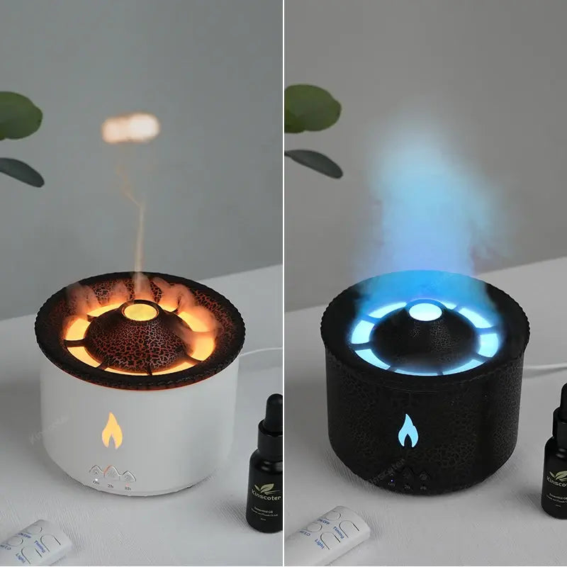 Vulcano Humidifier - Frisse Lucht, Rustgevende Ambiance