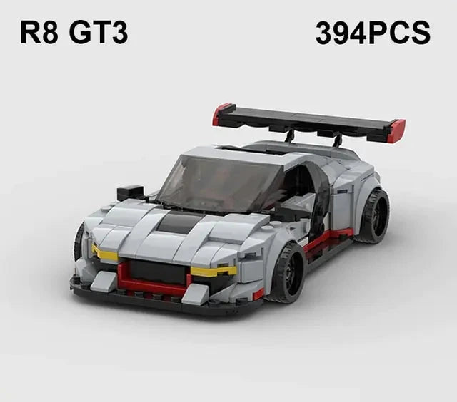 Sports Car Bouwblokken Set – Waar dromen werkelijkheid worden!