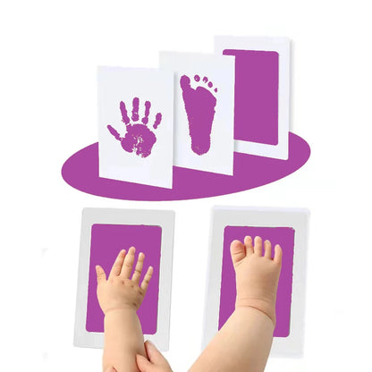 Set Hand- en Voetafdrukken voor Pasgeboren Baby's