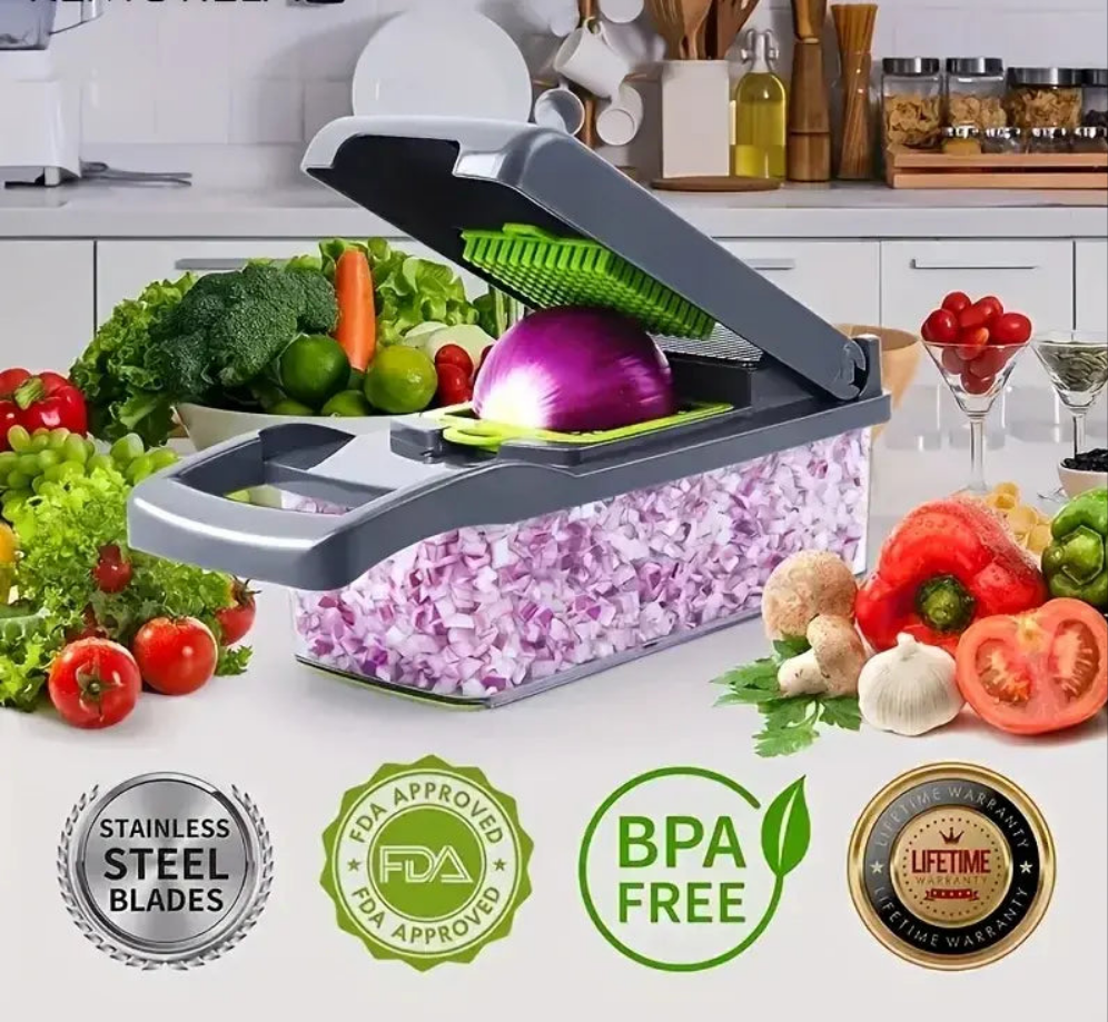 Chop & Slice Pro- Transformeer Je Maaltijdvoorbereiding