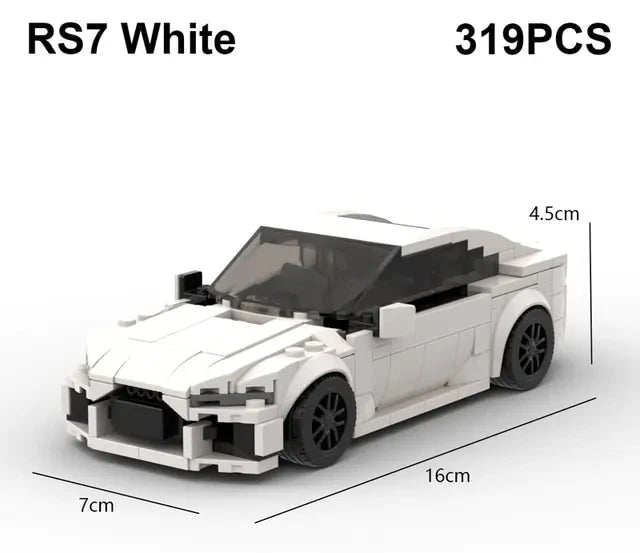 Sports Car Bouwblokken Set – Waar dromen werkelijkheid worden!