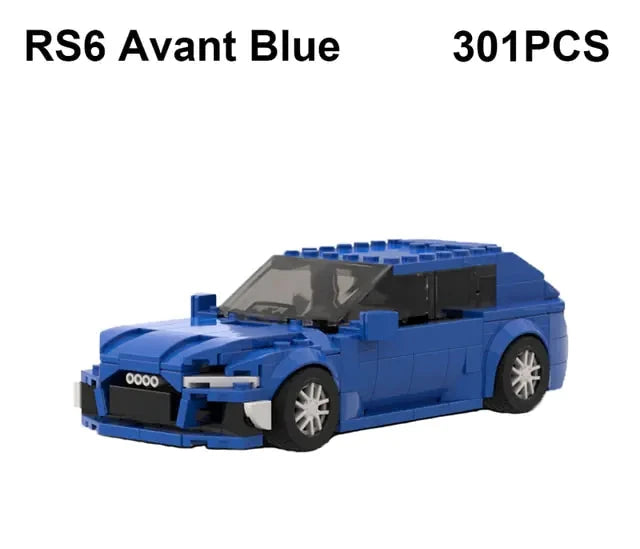 Sports Car Bouwblokken Set – Waar dromen werkelijkheid worden!