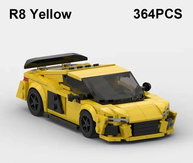 Sports Car Bouwblokken Set – Waar dromen werkelijkheid worden!