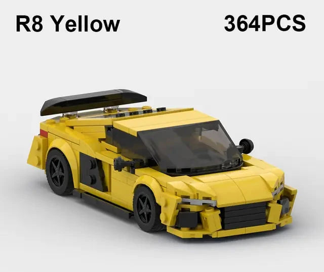 Sports Car Bouwblokken Set – Waar dromen werkelijkheid worden!