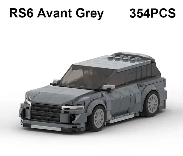 Sports Car Bouwblokken Set – Waar dromen werkelijkheid worden!