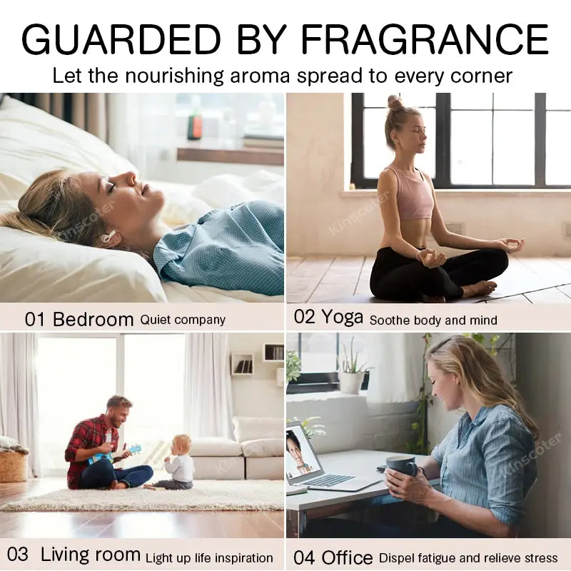 Vulcano Humidifier - Frisse Lucht, Rustgevende Ambiance