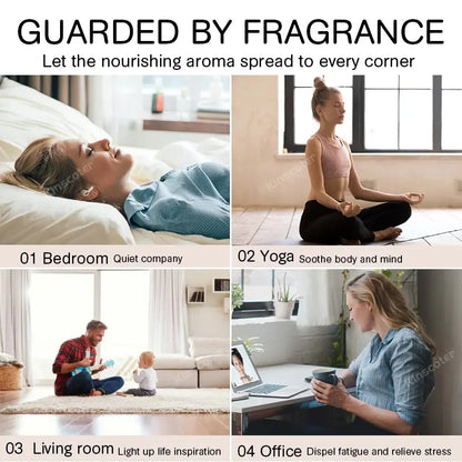 Vulcano Humidifier - Frisse Lucht, Rustgevende Ambiance