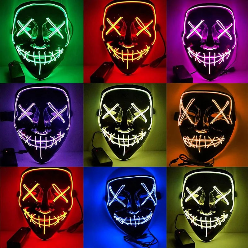 Halloween Led Masker