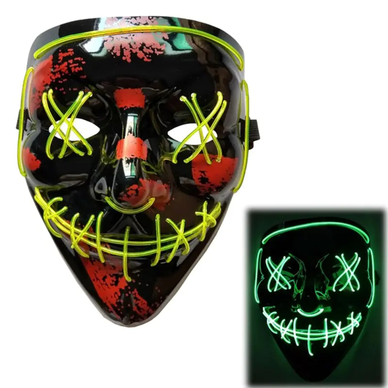 Halloween Led Masker